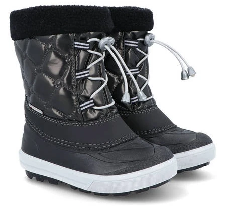 Czarne ocieplane śniegowce dziecięce Furry 2 NF (30-35)