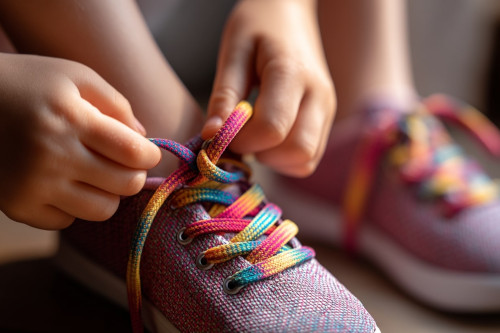 Jak nauczyć dzieci wiązać buty? Wskazówki dla rodziców