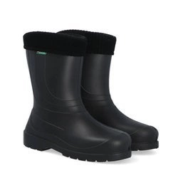 Uniwersalne kalosze czarne z ocieplaczem Laura E1